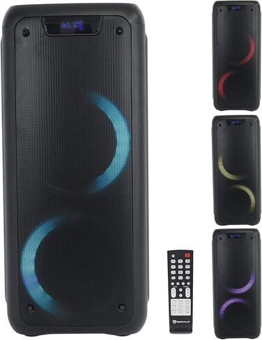 Rockville (2) Rock Party 6 مكبرات صوت لاسلكية مزدوجة مقاس 6.5 بوصة تعمل بالبطارية in Kuwait