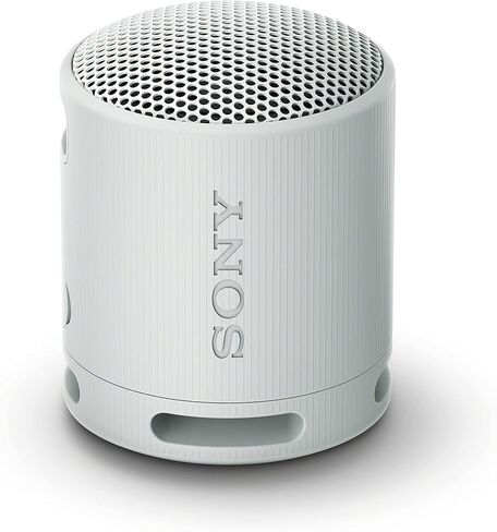 أنظمة سماعات لاسلكية بمشغل Mp3 محمول من سوني SRSXB100/H، رمادي فاتح (متجدد) in Kuwait