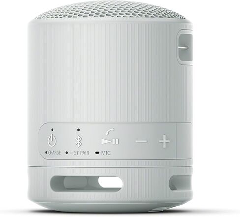 أنظمة سماعات لاسلكية بمشغل Mp3 محمول من سوني SRSXB100/H، رمادي فاتح (متجدد) in Kuwait