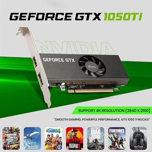 Dell RGB Gaming Desktop Computer - Intel Core i5-6th Gen - 16GB DDR4 RAM - 1TB SSD - New 24" Monitor - GeForce GTX 1050 Ti - RGB Keyboard & Mouse - WiFi - Gaming PC - Windows 11 Pro (Renewed) in Saudi Arabia