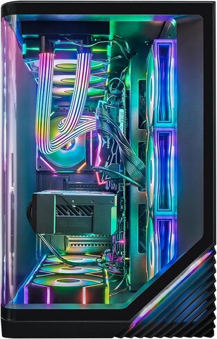 كمبيوتر Quantum Gaming Desktop AMD Ryzen 9 9950X3D، NVIDIA GeForce RTX 5090، 32 جيجابايت DDR5، 2 تيرابايت SSD، WIN11 Home، إضاءة RGB، جاهز للاستخدام، شاشة تبريد مخصصة in Kuwait