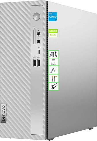كمبيوتر مكتبي Lenovo IdeaCentre 3 يعمل بالذكاء الاصطناعي|ذاكرة وصول عشوائي سعتها 32 جيجابايت| 1 تيرابايت SSD و128 جيجابايت SSD محمول| انتل كور i5-14400|واي فاي 6 | آر جيه-45| في جي ايه| قارئ البطاقة| مساعد الطيار جاهز| ويندوز 11| سلكي KB والماوس | حزمة LE in Kuwait