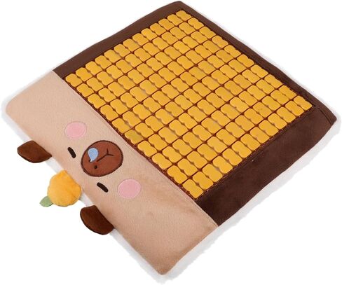 PartyKindom Vehicle Seat Cushion Breathable Cooling Pad for Car Truck Office Chairs Comfortable Ventilated Design Antislip Sweat-Resistant in Saudi Arabia