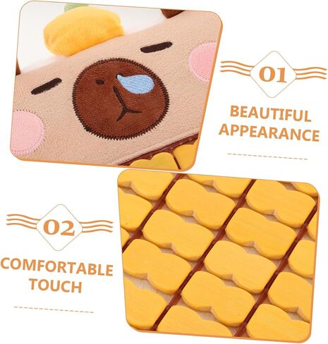 PartyKindom Vehicle Seat Cushion Breathable Cooling Pad for Car Truck Office Chairs Comfortable Ventilated Design Antislip Sweat-Resistant in Saudi Arabia
