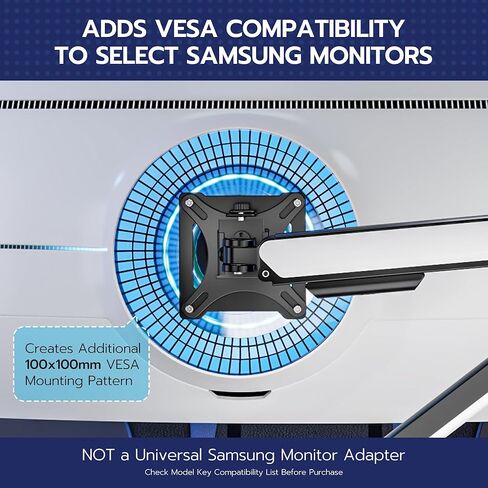 ARES WING Wall Mount Monitor Arm & VESA Adapter for Samsung Neo G9, G65B, G70A, G75T, G85NB, CRG9, CHG9, CHG90, and Odyssey G9 Monitors in Kuwait
