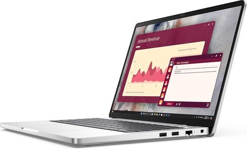 Dell Pro 14 PC14250 Business Laptop, 2025, 14" 1920x1200 Touch IPS, Intel Core Ultra 7 265U 12-Core, 16GB DDR5, 512GB SSD, Win11 Pro, Backlit KB, Wi-Fi 6E, BT 5.3, 1080p + IR Camera, Platinum Silver in Saudi Arabia