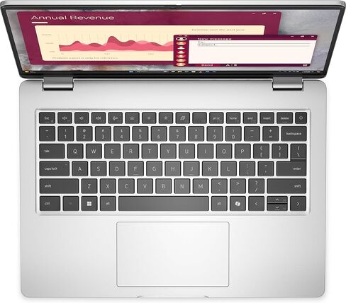 Dell Pro 14 PC14250 Business Laptop, 2025, 14" 1920x1200 Touch IPS, Intel Core Ultra 7 265U 12-Core, 16GB DDR5, 512GB SSD, Win11 Pro, Backlit KB, Wi-Fi 6E, BT 5.3, 1080p + IR Camera, Platinum Silver in Saudi Arabia