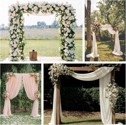 7.48FT خشبية الزفاف قوس الإطار خلفية حامل، مربع الخشب قوس حامل أقواس الزفاف لحفل الزفاف أربور in Kuwait