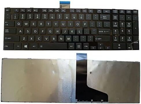 wangpeng® New Black US Keyboard for Toshiba Satellite S955-S5166 S955-S5373 S955-S5376 S955D-S5150 S955D-S5374 S955-SP5263SM S955-SP5264SM, US Layout Black Color in Saudi Arabia
