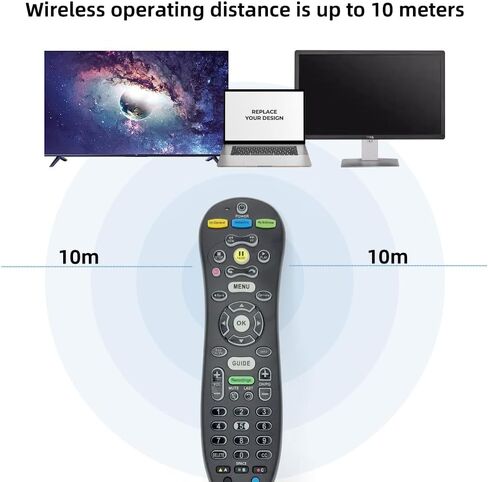 جهاز تحكم عن بعد بديل عالمي S30-S1B لأجهزة استقبال التلفزيون ATT Uverse in Saudi Arabia