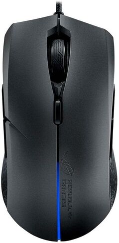 ماوس الألعاب الضوئية ASUS Ambidextrous - ROG Strix Evolve | ماوس ألعاب سلكي للكمبيوتر | 7200 نقطة في البوصة، مفاتيح اومرون | 4 أنماط مريحة قابلة للتخصيص | تقنية Aura Sync RGB وArmory II in Saudi Arabia