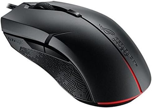 ماوس الألعاب الضوئية ASUS Ambidextrous - ROG Strix Evolve | ماوس ألعاب سلكي للكمبيوتر | 7200 نقطة في البوصة، مفاتيح اومرون | 4 أنماط مريحة قابلة للتخصيص | تقنية Aura Sync RGB وArmory II in Saudi Arabia