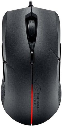 ماوس الألعاب الضوئية ASUS Ambidextrous - ROG Strix Evolve | ماوس ألعاب سلكي للكمبيوتر | 7200 نقطة في البوصة، مفاتيح اومرون | 4 أنماط مريحة قابلة للتخصيص | تقنية Aura Sync RGB وArmory II in Saudi Arabia