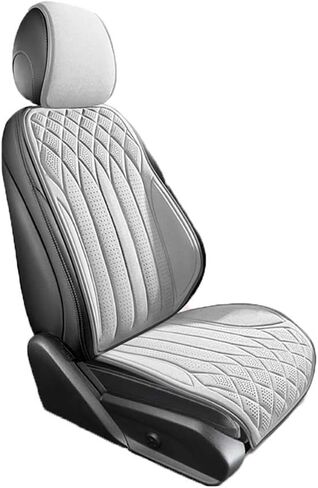 وسادة مقعد السيارة لسيارة Hyundai Ioniq 5 2022 2023 2024، 5 مقاعد مريحة ومسامية وغير قابلة للانزلاق وواقي ناعم فاخر للسفر لجميع المواسم، C-a in Kuwait