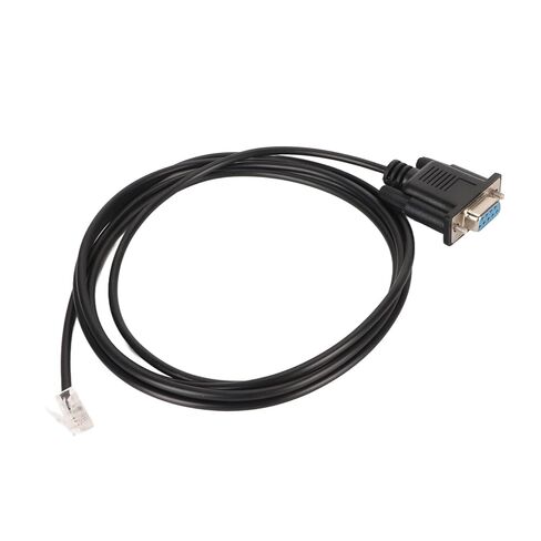 Sorandy RS232 DB9Pin أنثى إلى RJ11 RJ12 6P6C LAN شبكة كابل وحدة التحكم التسلسلية، موصل غلاف معدني محمي بالكامل مع أسلاك PVC، مثالي لمحرك السائر in Kuwait