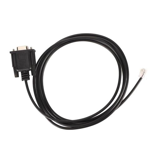 Sorandy RS232 DB9Pin أنثى إلى RJ11 RJ12 6P6C LAN شبكة كابل وحدة التحكم التسلسلية، موصل غلاف معدني محمي بالكامل مع أسلاك PVC، مثالي لمحرك السائر in Kuwait