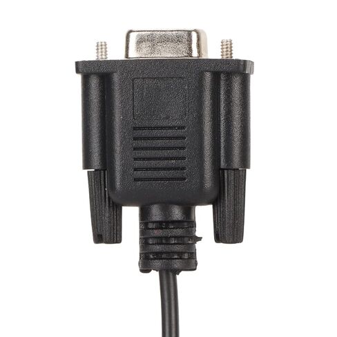 Sorandy RS232 DB9Pin أنثى إلى RJ11 RJ12 6P6C LAN شبكة كابل وحدة التحكم التسلسلية، موصل غلاف معدني محمي بالكامل مع أسلاك PVC، مثالي لمحرك السائر in Kuwait