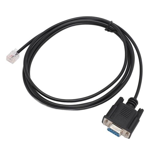 Sorandy 1.8m DB9 RS232 إلى RJ11 6P4C كابل وحدة التحكم التسلسلي، كابل التوصيل والتشغيل PVC، موصل هيكل معدني محمي بالكامل مع اتصال آمن، مثالي لـ AP7800 AP7900 940 0144A in Kuwait