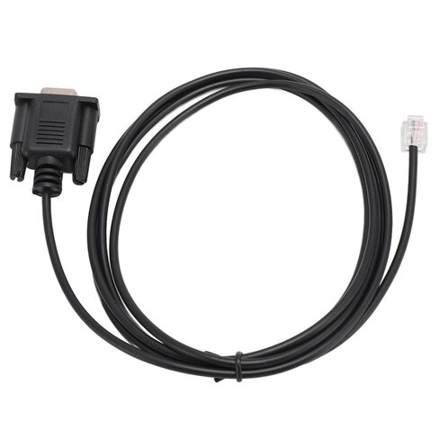 Sorandy 1.8m DB9 RS232 إلى RJ11 6P4C كابل وحدة التحكم التسلسلي، كابل التوصيل والتشغيل PVC، موصل هيكل معدني محمي بالكامل مع اتصال آمن، مثالي لـ AP7800 AP7900 940 0144A in Kuwait