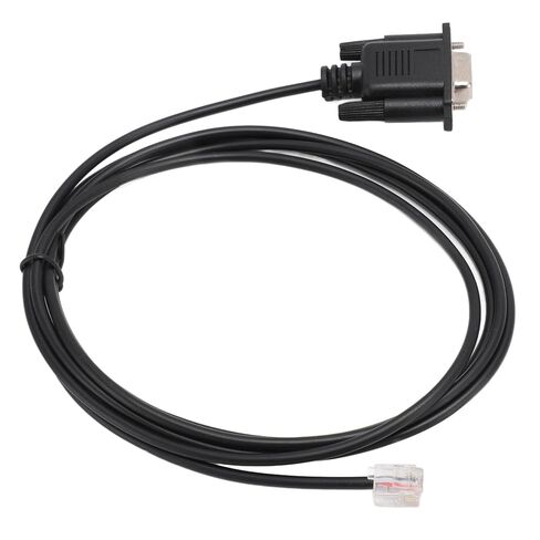 Sorandy 1.8m DB9 RS232 إلى RJ11 6P4C كابل وحدة التحكم التسلسلي، كابل التوصيل والتشغيل PVC، موصل هيكل معدني محمي بالكامل مع اتصال آمن، مثالي لـ AP7800 AP7900 940 0144A in Kuwait