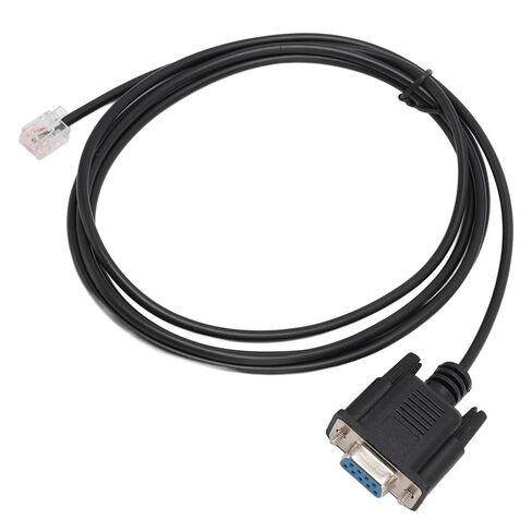 Sorandy 1.8m DB9 RS232 إلى RJ11 6P4C كابل وحدة التحكم التسلسلي، كابل التوصيل والتشغيل PVC، موصل هيكل معدني محمي بالكامل مع اتصال آمن، مثالي لـ AP7800 AP7900 940 0144A in Kuwait