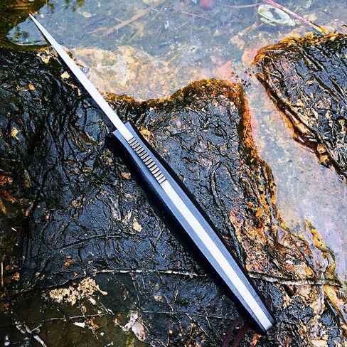 Watchman WF218 EDC سكين ذو نصل ثابت D2 شفرة فولاذية G10 مع أغلفة كيديكس للأنشطة الخارجية والتخييم in Kuwait