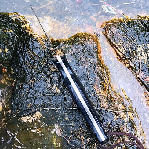 Watchman WF218 EDC سكين ذو نصل ثابت D2 شفرة فولاذية G10 مع أغلفة كيديكس للأنشطة الخارجية والتخييم in Kuwait