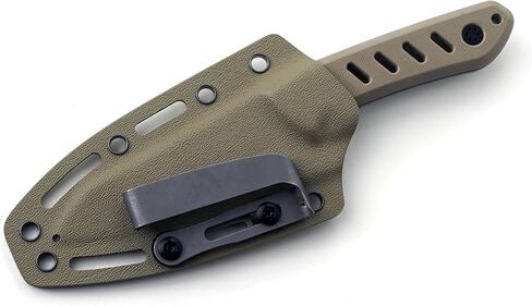 Fixed Blade Hunting Camping Knife with 14C28N Steel, Kydex Sheath G10 Handle. Lightweight EDC Fixed Blade for Men Women Outdoor Enthusiasts, Hunting Survival in Saudi Arabia