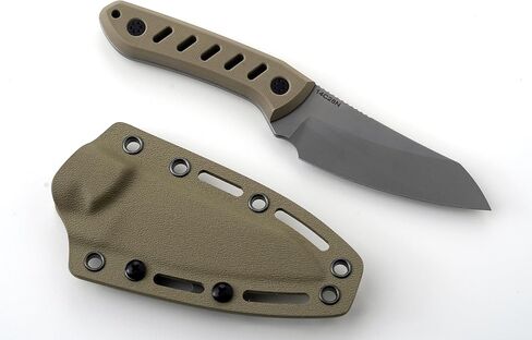 Fixed Blade Hunting Camping Knife with 14C28N Steel, Kydex Sheath G10 Handle. Lightweight EDC Fixed Blade for Men Women Outdoor Enthusiasts, Hunting Survival in Saudi Arabia