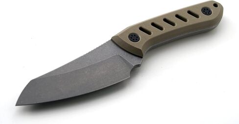 Fixed Blade Hunting Camping Knife with 14C28N Steel, Kydex Sheath G10 Handle. Lightweight EDC Fixed Blade for Men Women Outdoor Enthusiasts, Hunting Survival in Saudi Arabia