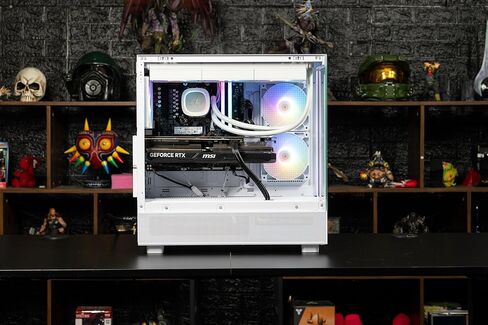 كمبيوتر سطح المكتب Skytech Azure للألعاب، Ryzen 7 7800X3D 4.2 جيجا هرتز (5 جيجا هرتز Turbo Boost)، NVIDIA RTX 5070 Ti 16 جيجا GDDR7، 1 تيرابايت Gen4 SSD، 32 جيجا DDR5 RAM 6000 RGB، 850 وات ذهبي ATX 3.0 PSU، 360 مم ARGB AIO، واي فاي، ويندوز 11 in Kuwait