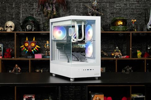 كمبيوتر سطح المكتب Skytech Azure للألعاب، Ryzen 7 7800X3D 4.2 جيجا هرتز (5 جيجا هرتز Turbo Boost)، NVIDIA RTX 5070 Ti 16 جيجا GDDR7، 1 تيرابايت Gen4 SSD، 32 جيجا DDR5 RAM 6000 RGB، 850 وات ذهبي ATX 3.0 PSU، 360 مم ARGB AIO، واي فاي، ويندوز 11 in Kuwait