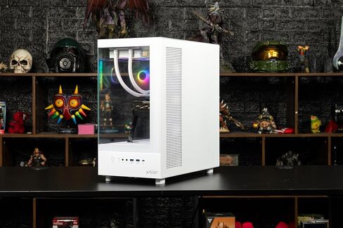 كمبيوتر سطح المكتب Skytech Azure للألعاب، Ryzen 7 7800X3D 4.2 جيجا هرتز (5 جيجا هرتز Turbo Boost)، NVIDIA RTX 5070 Ti 16 جيجا GDDR7، 1 تيرابايت Gen4 SSD، 32 جيجا DDR5 RAM 6000 RGB، 850 وات ذهبي ATX 3.0 PSU، 360 مم ARGB AIO، واي فاي، ويندوز 11 in Kuwait
