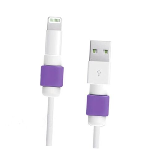 ARTIBETTER كابل شحن التوقف الغطاء الواقي 4 قطعة ل 5/5s/6/6s معدن الألومنيوم منع كابل الاهتراء لون عشوائي in Kuwait