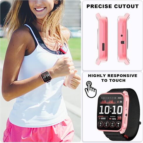 RICHONE [8Pack] واقي شاشة متوافق مع Venu X1 GPS Smartwatch Case لـ Garmin Venu x1 يغطي أغطية كاملة مقاومة للخدش واقيات شاشة TPU المرنة in Saudi Arabia
