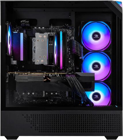 iBUYPOWER Element SE Gaming PC Desktop - AMD Ryzen 7 8700F, NVIDIA GeForce RTX 5060Ti 8GB, 32GB DDR5 RGB RAM, 1TB NVMe SSD, Gaming Keyboard & Mouse, Windows 11 Home in Saudi Arabia