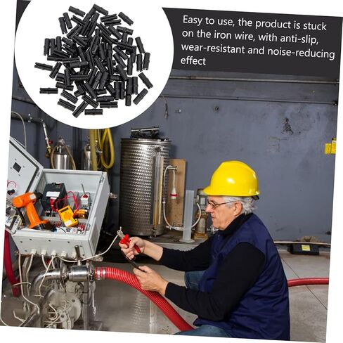 100pcs Friction Protective Shells for Iron Wire Non- Wire Protectors for Use Safeguard Cords from Wear and Damage in Saudi Arabia