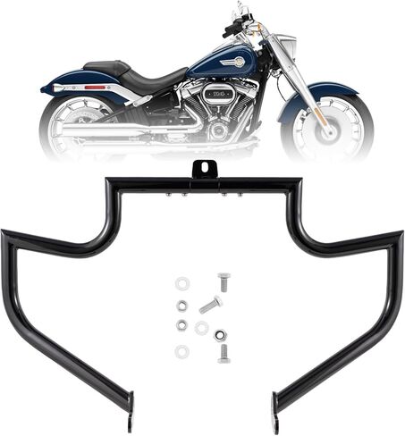 حارس بار تحطم محرك الطريق السريع الطريق السريع ل Harley Softail Boy Boy Fat Bob Heritage Low Rider Breakout Street Bob Deluxe model in Saudi Arabia