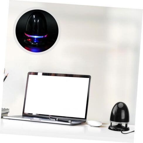 مكبر صوت صغير مزود بمدخل Aux ومكبر صوت محمول يعمل بمنفذ USB لأجهزة الكمبيوتر المحمول والهاتف والكمبيوتر اللوحي وتصميم مدمج مع التحكم في مستوى الصوت للاستخدام المنزلي أثناء السفر in Kuwait