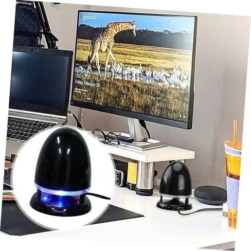 مكبر صوت صغير مزود بمدخل Aux ومكبر صوت محمول يعمل بمنفذ USB لأجهزة الكمبيوتر المحمول والهاتف والكمبيوتر اللوحي وتصميم مدمج مع التحكم في مستوى الصوت للاستخدام المنزلي أثناء السفر in Kuwait