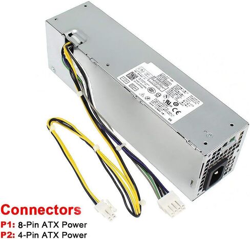استبدال مصدر الطاقة S-Union 255W L255AS-00 PS-3261-2DF لأنظمة Dell Optiplex 3020 7020 9020 Precision T1700 ذات الشكل الصغير (SFF) رقم القطعة: YH9D7 R7PPW NT1XP 3XRJ0 V9MVK FP16X T4GWM in Kuwait