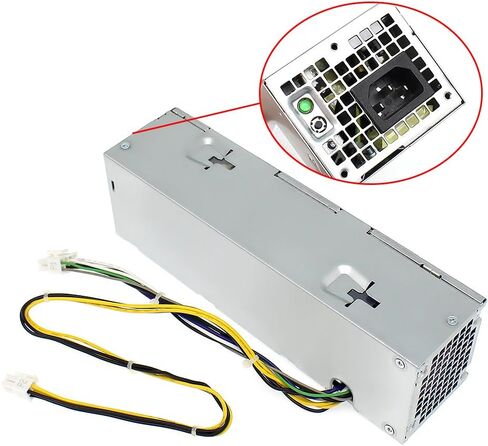 استبدال مصدر الطاقة S-Union 255W L255AS-00 PS-3261-2DF لأنظمة Dell Optiplex 3020 7020 9020 Precision T1700 ذات الشكل الصغير (SFF) رقم القطعة: YH9D7 R7PPW NT1XP 3XRJ0 V9MVK FP16X T4GWM in Kuwait