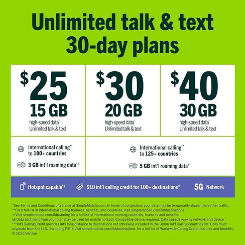 Simple Mobile Motorola Moto g Stylus 2025، 128 جيجابايت، Gibraltar Sea - هاتف ذكي مدفوع مسبقًا مع قلم مدمج، شاشة 6.8 بوصة FHD+، كاميرا 50 ميجابكسل، 5G (مقفل على هاتف محمول بسيط) in Kuwait