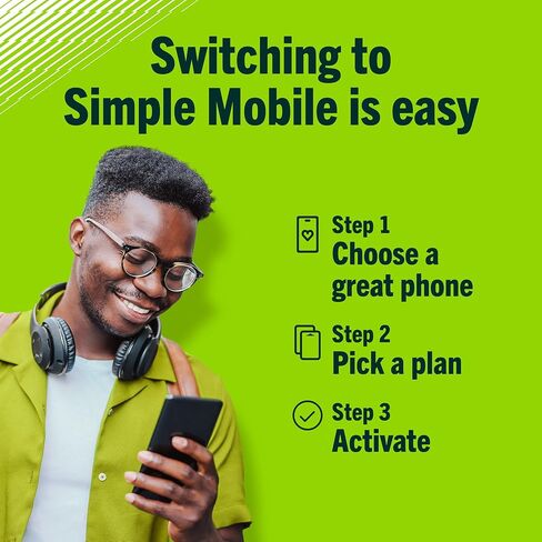 Simple Mobile Motorola Moto g Stylus 2025، 128 جيجابايت، Gibraltar Sea - هاتف ذكي مدفوع مسبقًا مع قلم مدمج، شاشة 6.8 بوصة FHD+، كاميرا 50 ميجابكسل، 5G (مقفل على هاتف محمول بسيط) in Kuwait