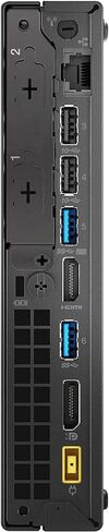 Lenovo ThinkCentre M720Q Tiny Desktop, Intel i7 8700T 2.4Ghz, 32GB DDR4, 2TB NVMe M.2 SSD, WiFi, Windows 11 Pro (Renewed), black in Kuwait