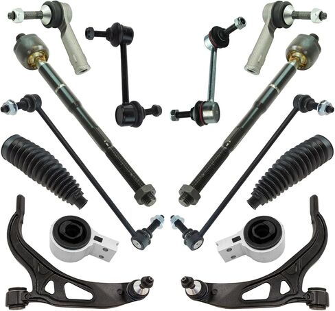 TRQ Front and Rear Steering & Suspension Kit Compatible with 2011-2017 Ford Explorer 2013-2016 Police Interceptor Utility in Saudi Arabia