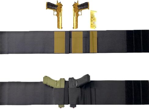 Belly Band Holster, Pistol Holster Belt Holster Waist Concealed Carry Elastic Tactical Belly Band in Saudi Arabia