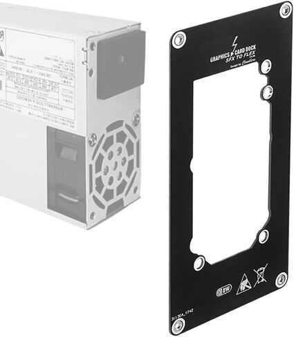حامل محول 1U إلى SFX لحقيبة قاعدة GPU المتوافقة مع TH3P4G3 Thunderbolt in Saudi Arabia