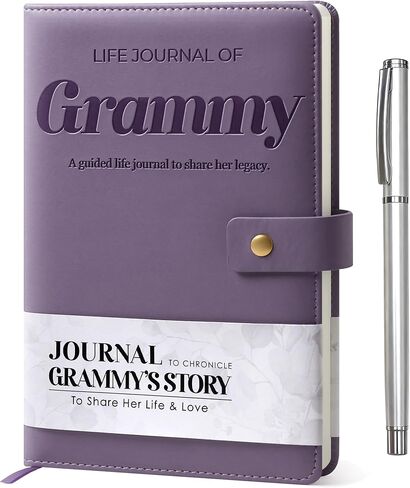 Gifts for Grandpa - A Grandpa's Memory and Keepsake Guided Leather Journal - Grandpa I Want to Know Your Life Story Journal - Christmas or Birthday Gifts for Grandpa in Saudi Arabia