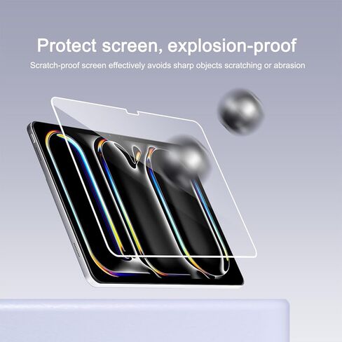 Ailun 2 Pack Screen Protector for iPad Air 13 Inch 2025/2024 7th/6th Gen/Pro13 Inch 2024 2Pack and 2 P Screen Protector for iPad Pro 13 Inch 2024 7th Generation + 2 Pack Camera Lens Protector in Saudi Arabia